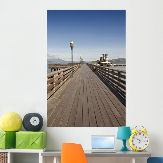 San Francisco Pier Looking Wall Decal