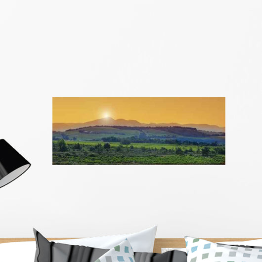 Plateau En Drome Provencale Wall Decal