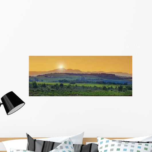 Plateau En Drome Provencale Wall Decal