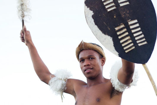 zulu warrior Wall Mural