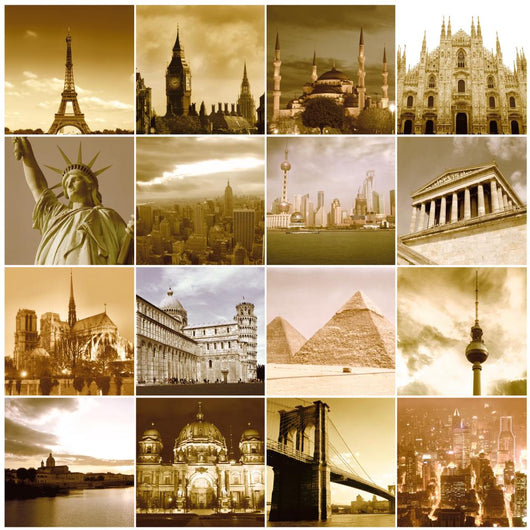 Travel Around the World Wall Mural