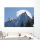 Paraglider above Chamonix-Mont Blanc valley Wall Mural