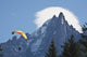 Paraglider above Chamonix-Mont Blanc valley Wall Mural