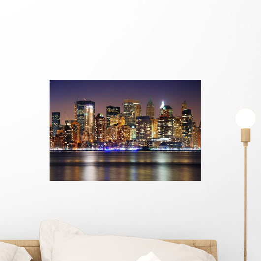 New York City Skyline Wall Mural