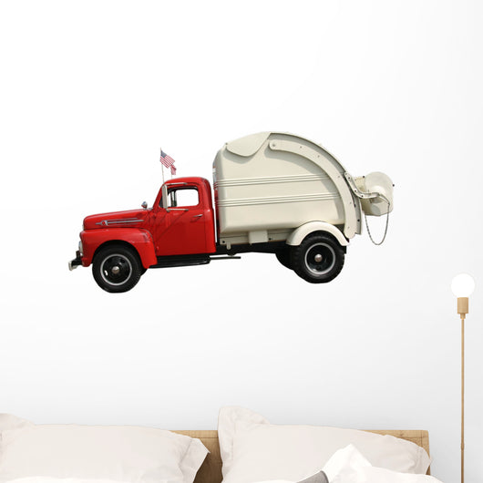 Trash Truck Wall Decal