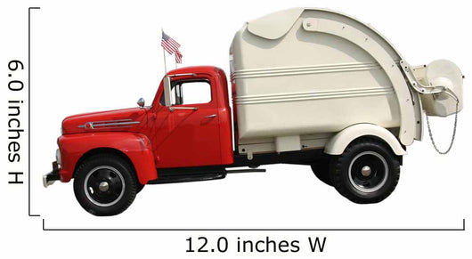 Trash Truck Wall Decal