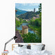 the village of Olargues, France Wall Mural