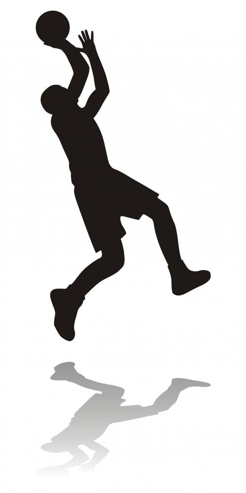 Silhouette Basketball Player