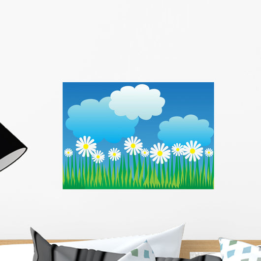 Summer Meadow Wall Mural