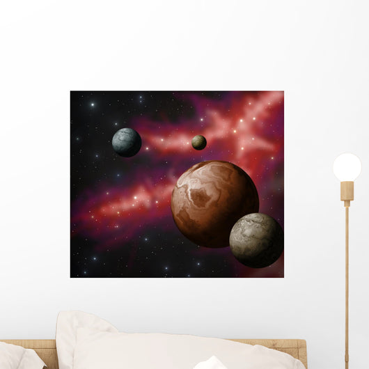Extra Solar Planetary System Wall Mural
