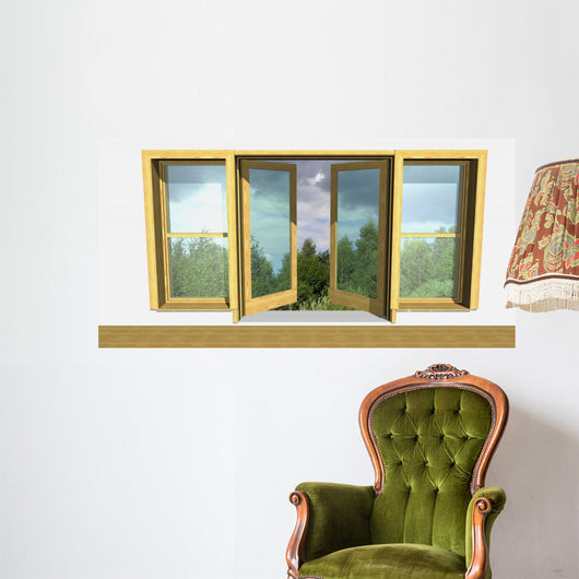 Window to Nature Wall Decal