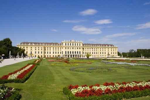 Schonbrunn Garden Wall Decal