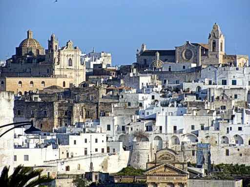 Hilltop Town Ostuni Southern Wall Decal