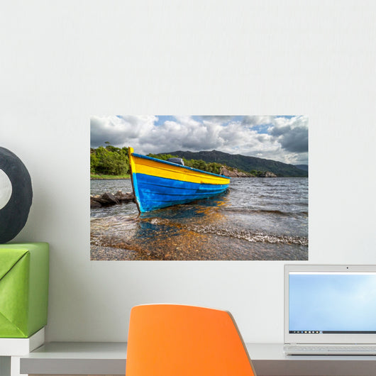 Boat in Killarney National Park - Ireland Wall Mural