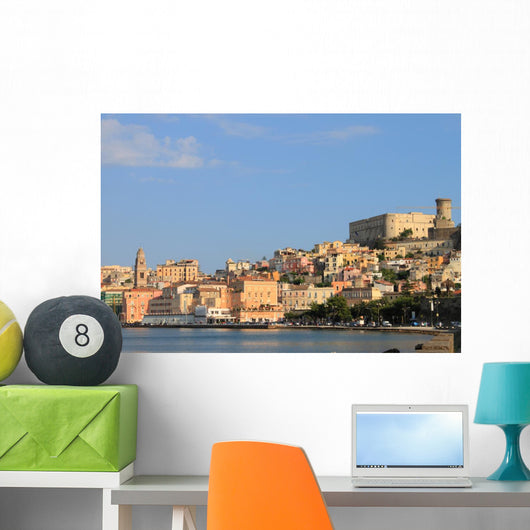 Landscape view of Gaeta (Italy) Wall Mural