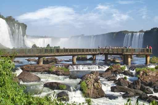 Iguassu Falls Argentina Wall Decal Design 2