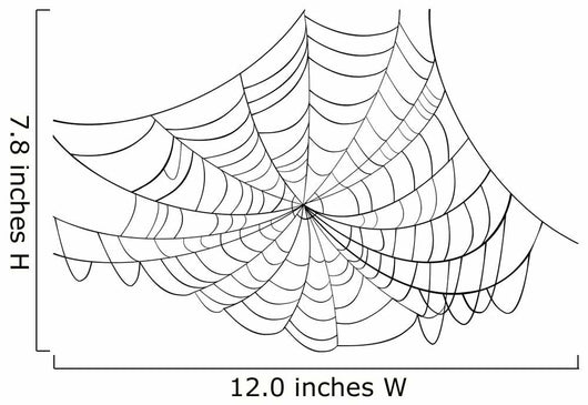 Simple Black Web Illustration Wall Mural