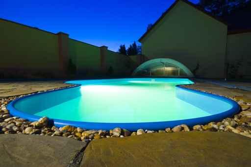 Blue Pool Wall Decal
