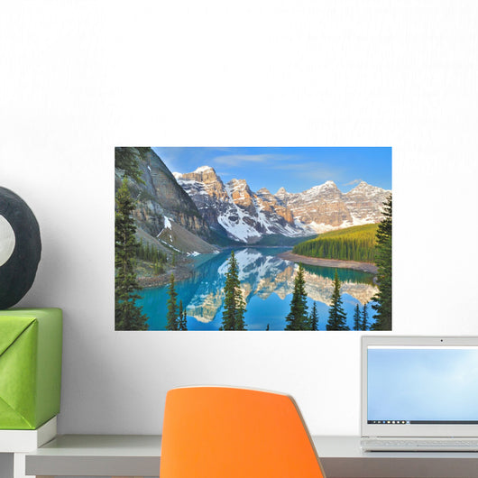 Moraine Lake Sunrise Wall Mural