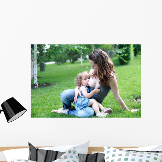 Baby S Breakfast Wall Mural