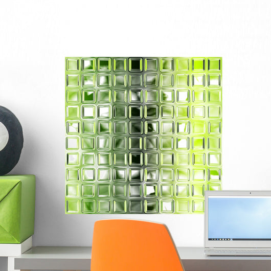 Seamless Green Glass Tiles