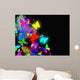 Abstract with Colorful Butterfly Wall Mural