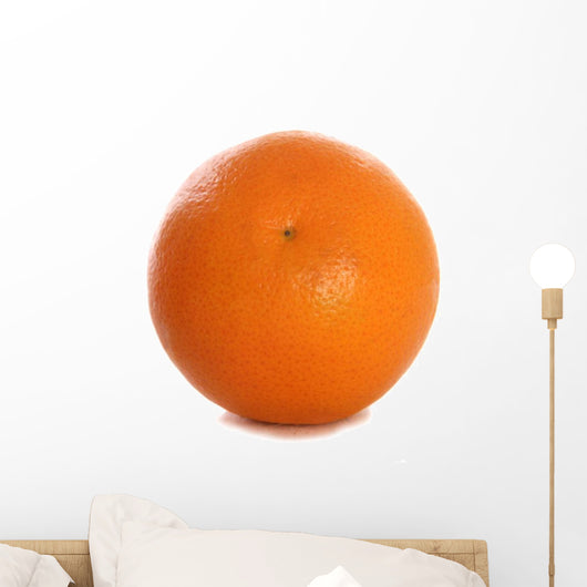 Tangerine Cutout Wall Mural