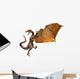 Fighting Attack Dragon Wall Decal