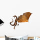 Fighting Attack Dragon Wall Decal