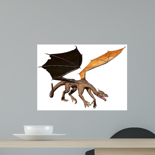Preying Dragon Wall Decal