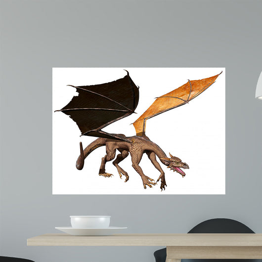 Preying Dragon Wall Decal