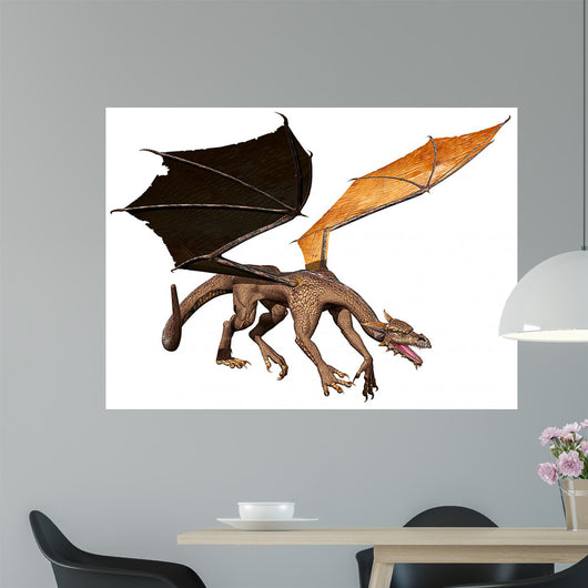 Preying Dragon Wall Decal