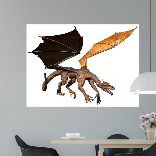 Preying Dragon Wall Decal