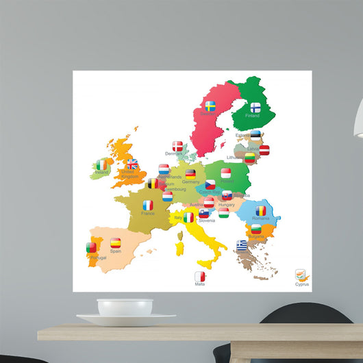 European Union Map with