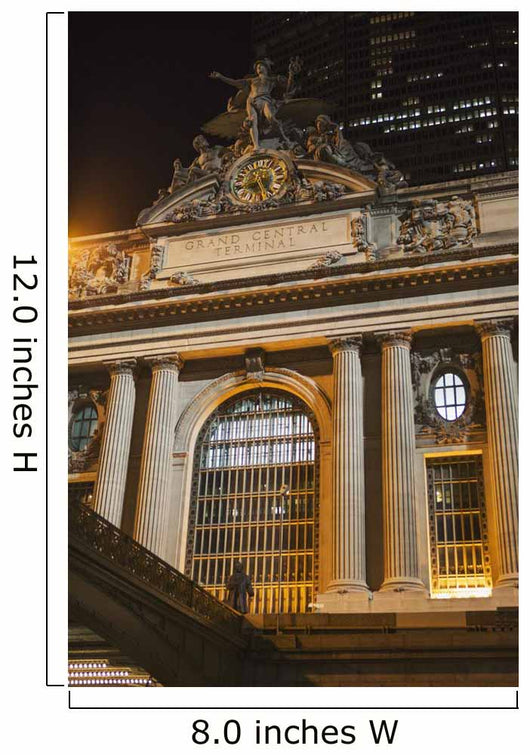 Grand Central Terminal at night Wall Mural