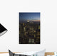New York City buildings illuminated at nighttime Wall Mural
