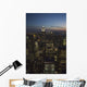 New York City buildings illuminated at nighttime Wall Mural