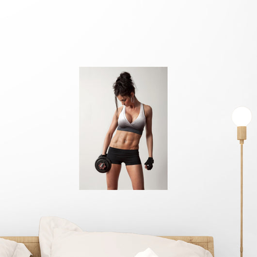 Fitness Woman Wall Decal