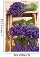 Lavender Bunches Wall Mural