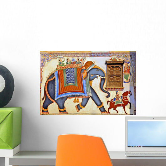 India Mandawa Colourful Frescoes