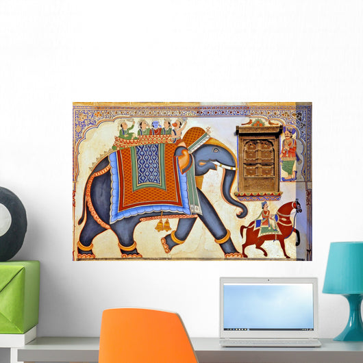 India Mandawa Colourful Frescoes