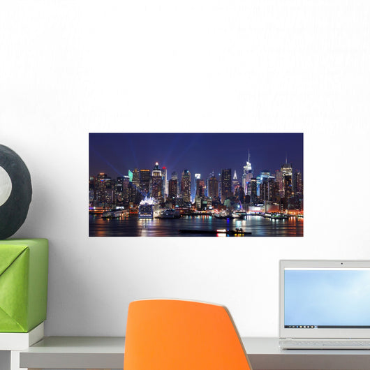 New York City Manhattan skyline Wall Mural