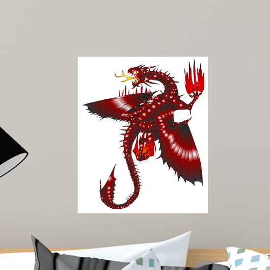 Red Dragon Red Dragon Tattoo Wall Decal