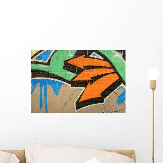 Grafitti Wall Wall Mural