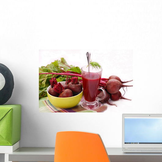 Fresh Beets with Leaves