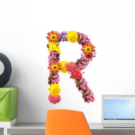 Flower Decals - The Letter
