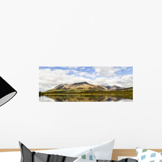 Composite Panorama Clearwater Mountains Wall Decal