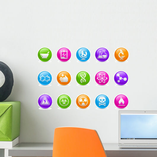 Science // Rainbow Series Wall Decal