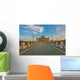 Ponte Sant'Angelo over the Tiber Wall Mural