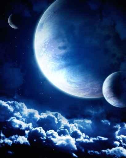 Space Wall Decal Design 2